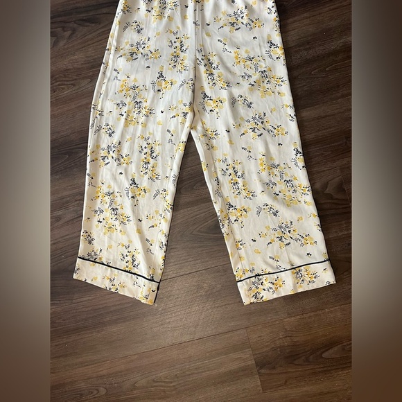 J. Crew Easy-Luxe Eco Floral Pajama Jumpsuit Size XS - Picture 6 of 8